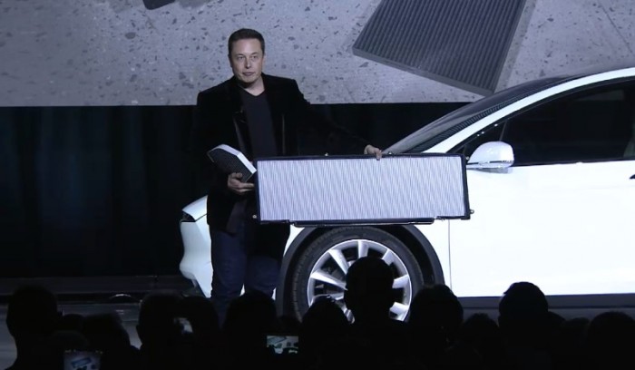 Фильтр салона на Tesla Model X