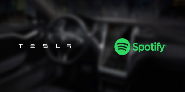 Spotify на Tesla